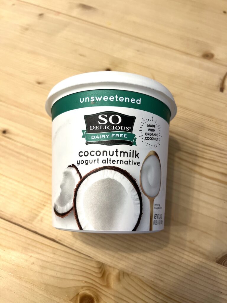 So Delicious Unsweetened Coconut Milk Yogurt Alternative